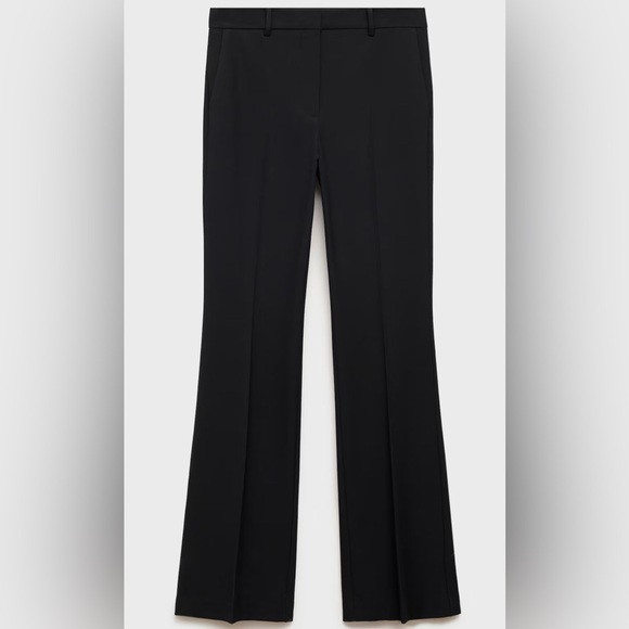 High-waist flare trousers - Picture 3 of 4